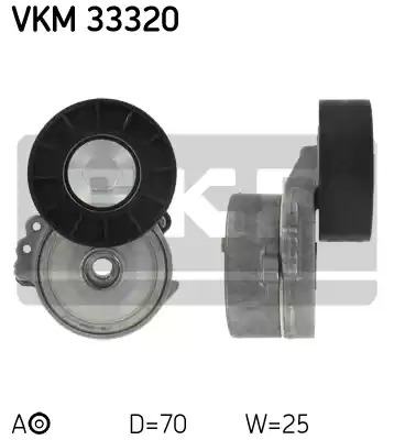 Ролик SKF VKM 33320